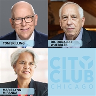 Forecasting the Future: Tom Skilling &  Don Wuebbles Talk Climate Resilience