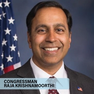Congressman Raja Krishnamoorthi, Illinois' 8th District, in Conversation with City Club CEO Dan Gibbons