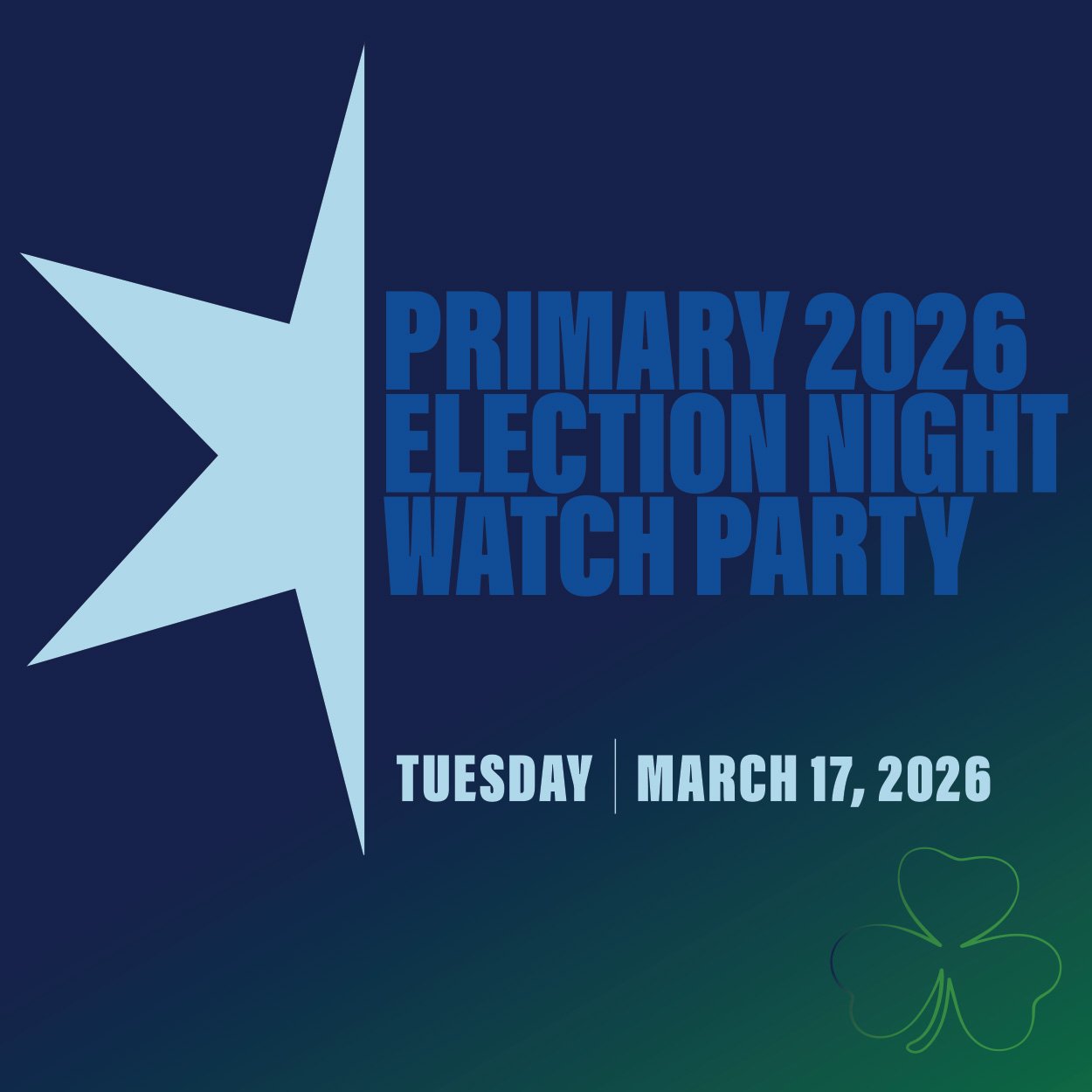 Primary 2026 Election Night Watch Party