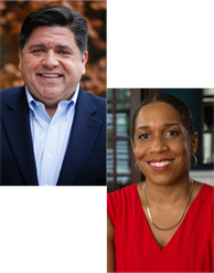 J.B Pritzker & Juliana Stratton Breakfast